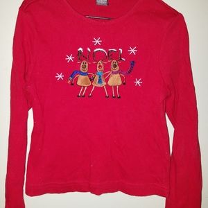 Embroidered Christmas Shirt